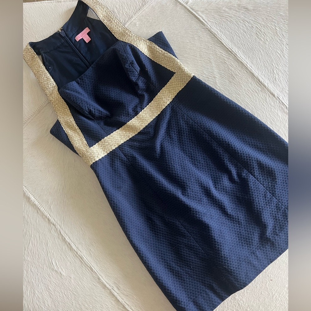 Lilly Pulitzer Navy Dress | Size 4